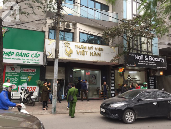 Khách hàng tử vong tại thẩm mỹ viện Việt Hàn nghi là cán bộ công an - Ảnh 1.
