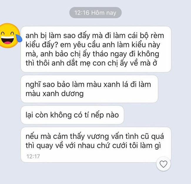 Vừa cưới mấy hôm đã bị vợ dỗi bỏ về ngoại chỉ vì tấm rèm cửa, nhưng biết được nguyên nhân mới khiến ai nấy đều chép miệng: &quot;Tôi mà là chị vợ thì tôi cũng tức&quot; - Ảnh 2.