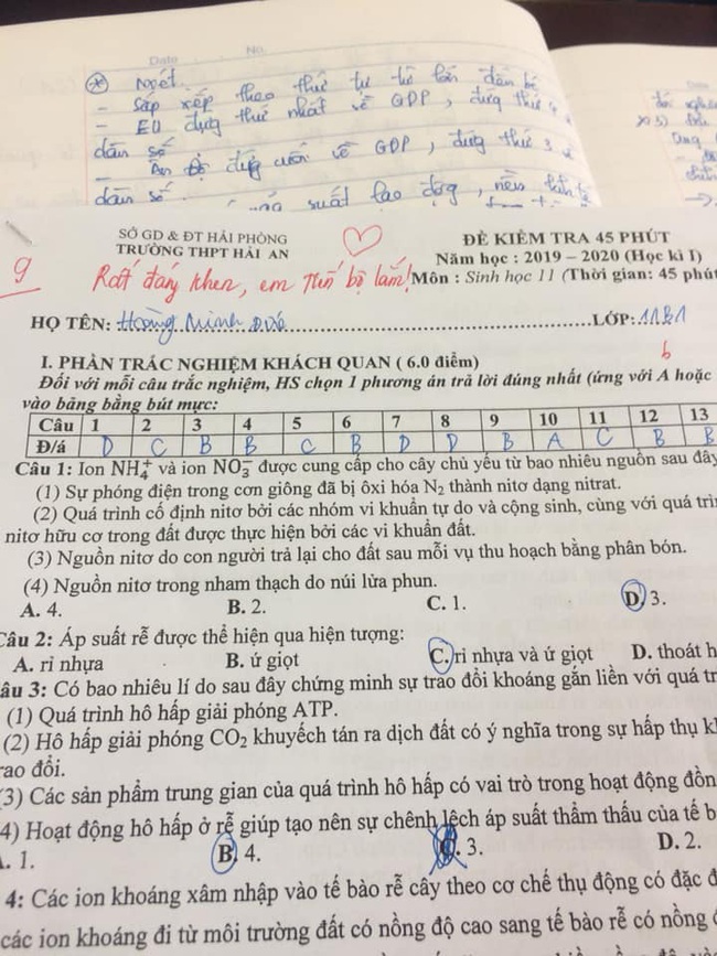 Học sinh để trống bài thi, cô giáo không quát mắng mà thả nhẹ 1 câu động viên, ai đọc cũng sụt sùi: Sao ấm áp thế! - Ảnh 4.