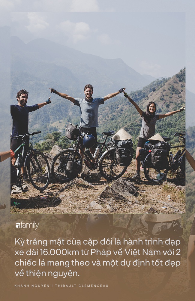 Những người trẻ chọn lối đi khó và chuyến trăng mật phiêu lưu kéo dài 1 năm, đội nón lá đạp xe 16.000km từ Pháp về Việt Nam - Ảnh 6.