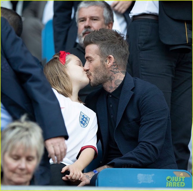 Những lần David Beckham bị chỉ trích vì hôn môi con gái, nhưng cách anh đáp trả khiến nhiều người phải suy nghĩ - Ảnh 6.