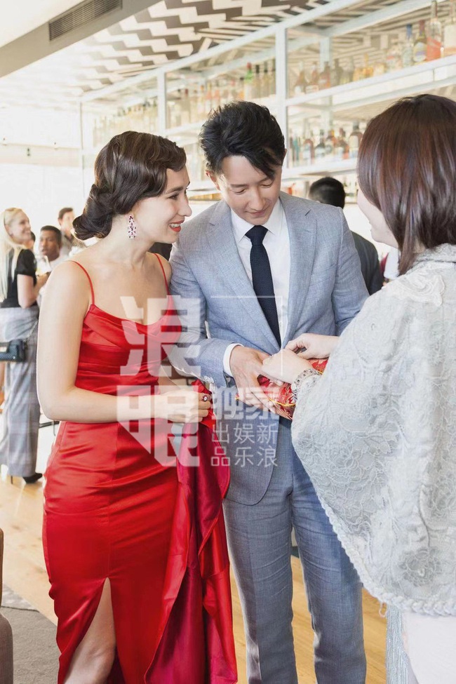 Hình ảnh Hàn Canh và Lư Tịnh San trong bữa tiệc trước đám cưới - Ảnh 2.