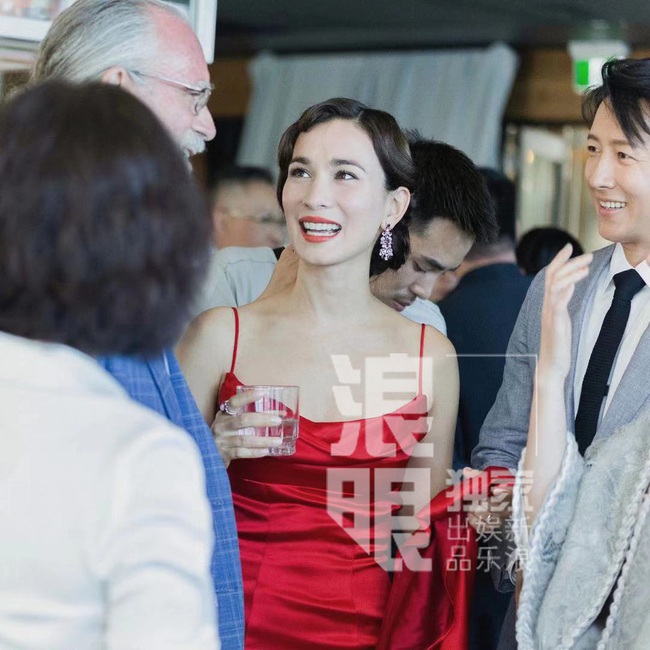Hình ảnh Hàn Canh và Lư Tịnh San trong bữa tiệc trước đám cưới - Ảnh 4.