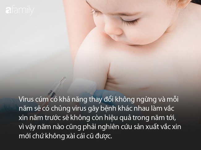 Bác sĩ Nhi giải thích vì sao đã chích ngừa cúm vẫn có khả năng mắc cúm nhưng vẫn nên tiêm chủng hàng năm - Ảnh 3.