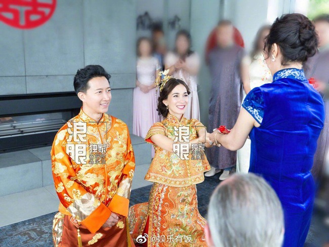 Hàn Canh hạnh phúc trao cô dâu Lư Tịnh San nụ hôn ngọt ngào trong ngày trọng đại nhất đời - Ảnh 6.