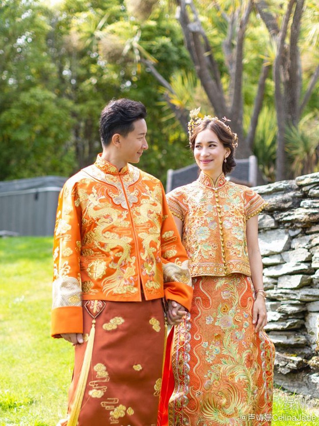 Hàn Canh hạnh phúc trao cô dâu Lư Tịnh San nụ hôn ngọt ngào trong ngày trọng đại nhất đời - Ảnh 7.