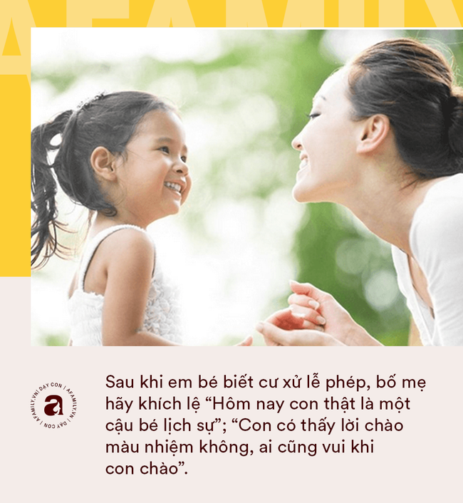 Nhà giáo Montessori gợi ý dạy con chào hỏi đúng cách và tháo gỡ &quot;nỗi khổ tâm&quot; của cha mẹ khi con không chịu mở lời - Ảnh 11.