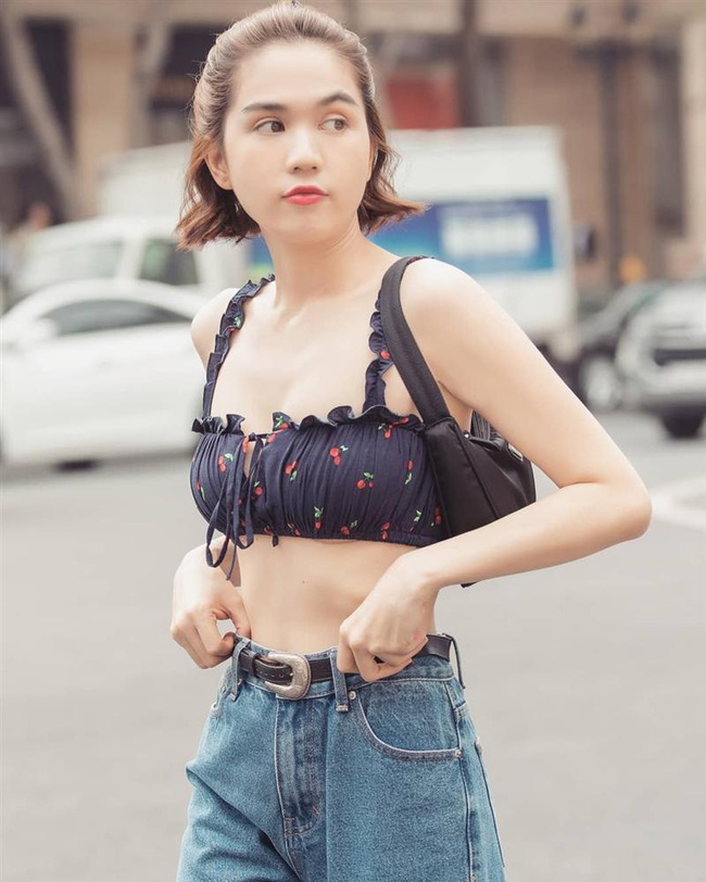 Mỹ nhân Việt diện crop top từ ngắn ngủn đến tí hon: Ai cũng hot &quot;xịt máu mũi&quot;, trông nàng số 5 và 6 mà thót tim dùm - Ảnh 2.