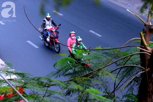 Thời tiết trở lạnh như Đà Lạt, người lớn, trẻ nhỏ Sài Gòn mặt áo ấm ra đường - Ảnh 7.