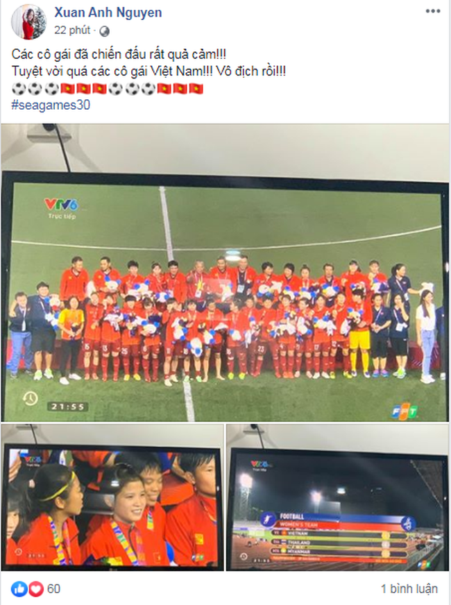 Cộng đồng mạng vỡ òa trước chiến thắng quá tuyệt vời của đội tuyển quốc gia nữ Việt Nam, ai cũng khóc vì hạnh phúc tự hào - Ảnh 4.