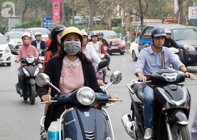 Hà Nội: Mưa phùn trong ngày đi làm đầu năm, giao thông các tuyến đường thông thoáng - Ảnh 5.