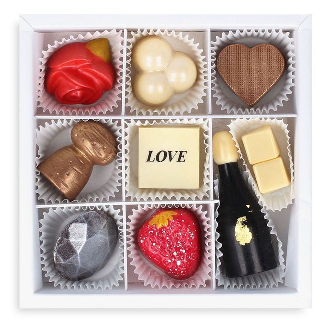 Những hộp chocolate vừa ngon vừa đẹp rất dễ ghi điểm cho ngày Valentine - Ảnh 2.