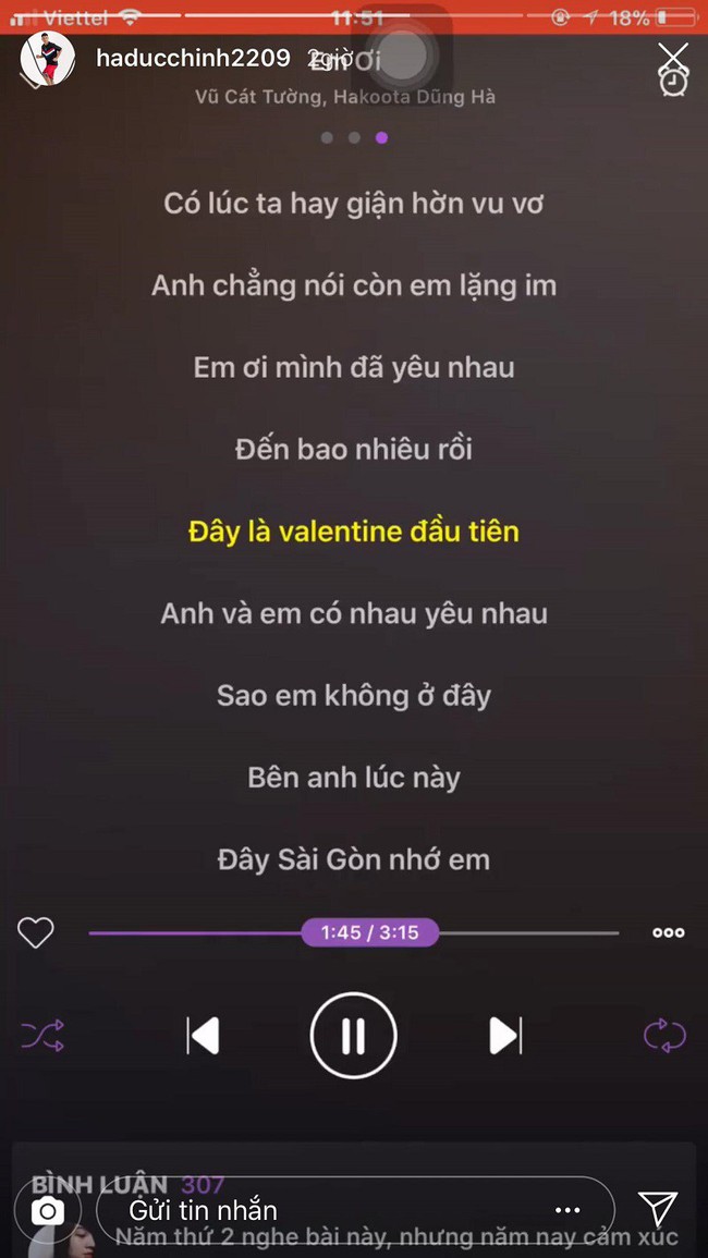 Valentine của các cầu thủ: Người khoe ảnh với bạn gái, người ngậm ngùi đón lễ một mình - Ảnh 8. Valentine của các cầu thủ: Người khoe ảnh với bạn gái, người ngậm ngùi đón lễ một mình - Ảnh 8.