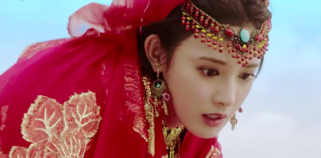 Đông Cung: Nữ chính Bành Tiểu Nhiễm đẹp thì có đẹp, nhưng chỉ biết trợn mắt trong tất cả cảnh quay  - Ảnh 4.