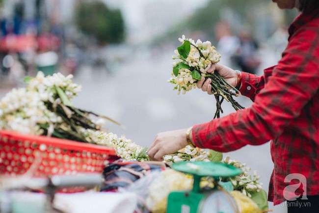 Hà Nội những ngày đầu xuân, bước chân ra phố là vấn vít mùi hoa bưởi thanh tao - Ảnh 4.