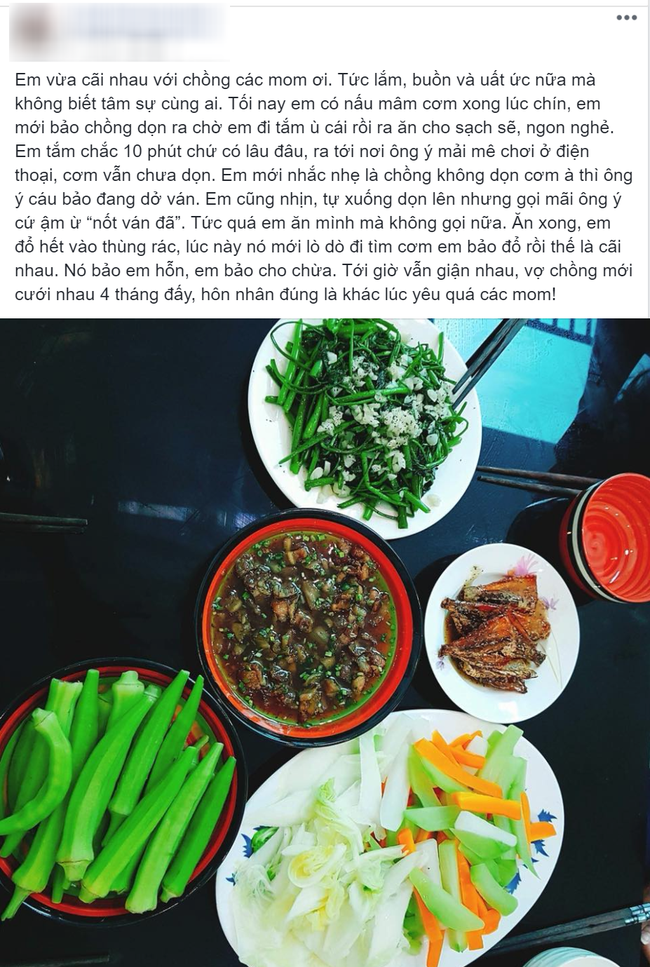 Nấu xong mâm cơm ngon lành mà chồng mải chơi game không ăn, vợ đã hành động cực phũ khiến chị em tranh cãi vô hồi - Ảnh 1. Nấu xong mâm cơm ngon lành mà chồng mải chơi game không ăn, vợ đã hành động cực phũ khiến chị em tranh cãi vô hồi - Ảnh 1.