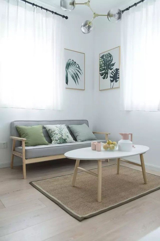 49m² vẫn tươm tất cho 2 phòng ngủ và cuộc sống không thể tuyệt vời hơn khi cải tạo từ căn hộ cũ kỹ - Ảnh 2. 49m² vẫn tươm tất cho 2 phòng ngủ và cuộc sống không thể tuyệt vời hơn khi cải tạo từ căn hộ cũ kỹ - Ảnh 2.