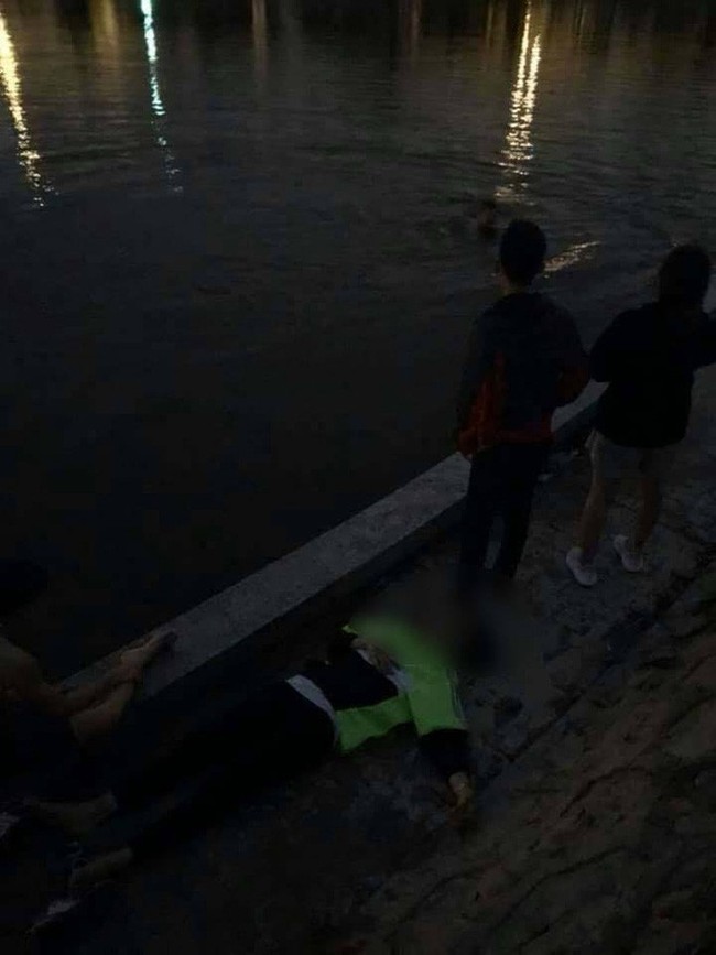 Hà Nội: Sau cuộc cãi vã lúc nửa đêm, đôi nam nữ rơi xuống hồ, một người tử vong - Ảnh 1.