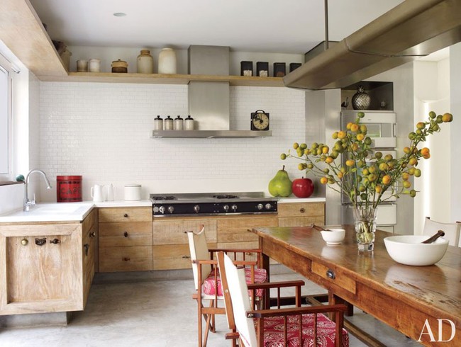 6 phòng bếp chứng minh cho bạn thấy nội thất gỗ mộc chính là đũa thần cho nơi nấu nướng - Ảnh 2.