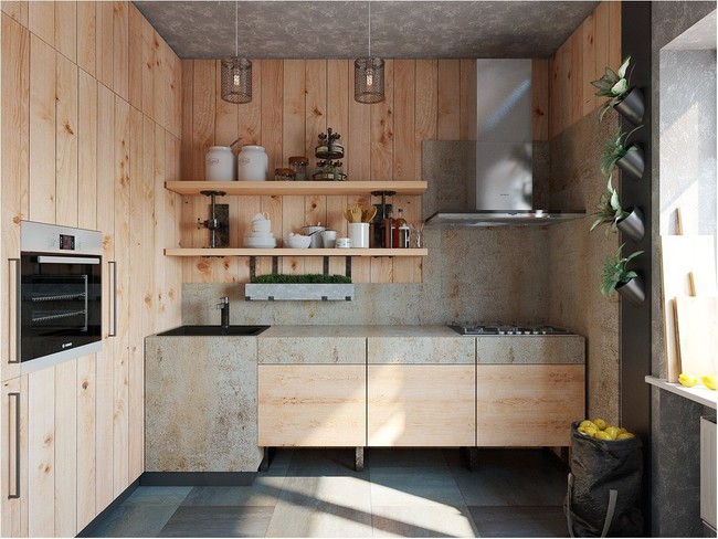 6 phòng bếp chứng minh cho bạn thấy nội thất gỗ mộc chính là đũa thần cho nơi nấu nướng - Ảnh 6.