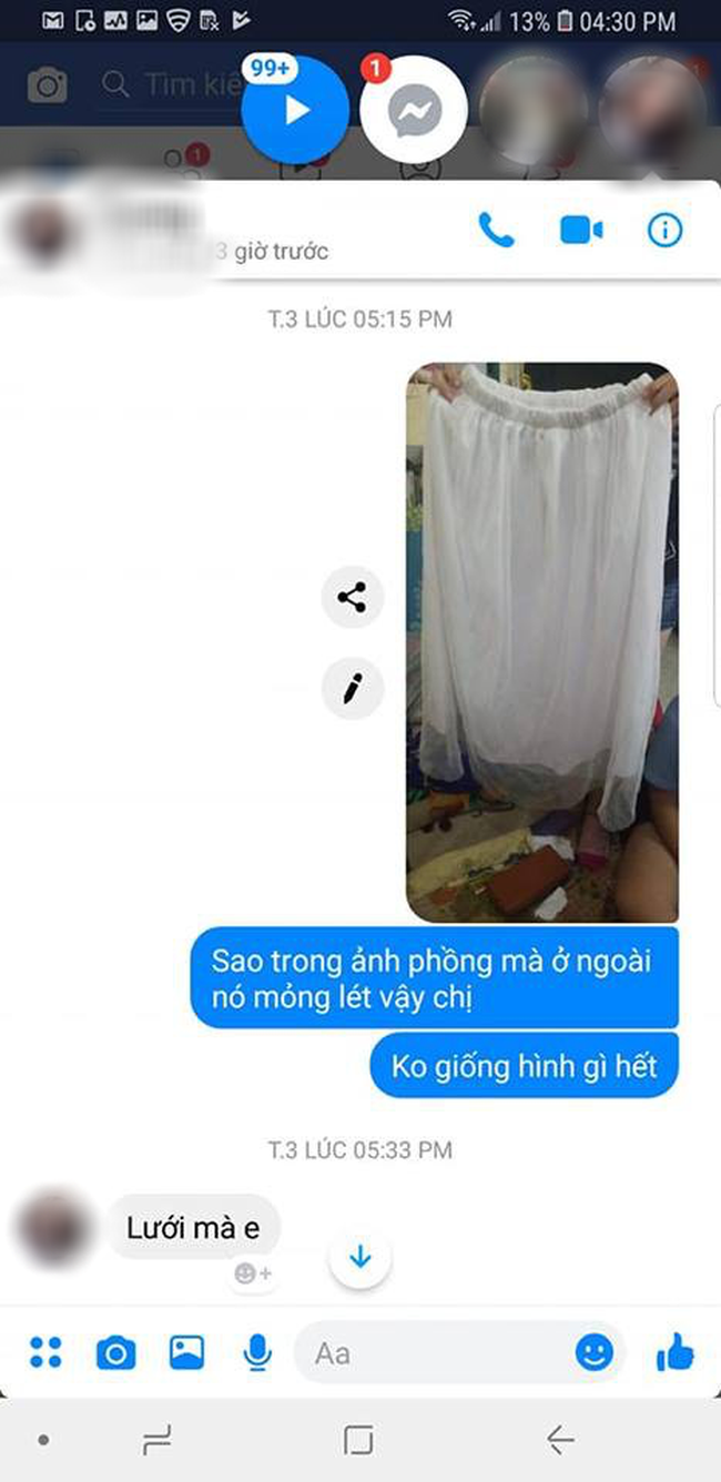 Mua váy bồng bềnh 3 lớp voan giá 130k, cô gái uất ức nhận sản phẩm chẳng khác gì miếng giẻ lau nhà - Ảnh 1. Mua váy bồng bềnh 3 lớp voan giá 130k, cô gái uất ức nhận sản phẩm chẳng khác gì miếng giẻ lau nhà - Ảnh 1.
