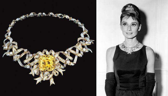 Không chặt chém hay quái dị như mọi lần, Lady Gaga gây sốt với dây chuyền kim cương nghìn tỷ mà huyền thoại Audrey Hepburn từng đeo - Ảnh 8.