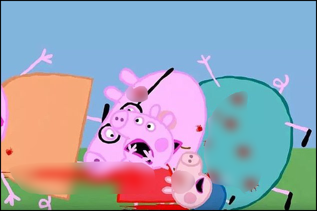 Phụ huynh bức xúc vì phim hoạt hình nổi tiếng dành cho trẻ em Peppa Pig bị biến tướng trên Youtube, chứa nội dung độc hại phản cảm - Ảnh 3.