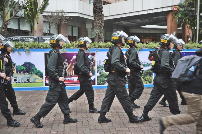 Tăng cường nhiều lớp an ninh, huy động cảnh khuyển đặc biệt của Việt Nam rà soát chất nổ tại khách sạn Melia - Ảnh 8.