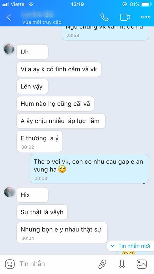 Trải lòng chuyện chăn gối với chị Thanh Tâm, tiểu tam không ngờ người mình trút bầu tâm sự lại là vợ nhân tình - Ảnh 2.