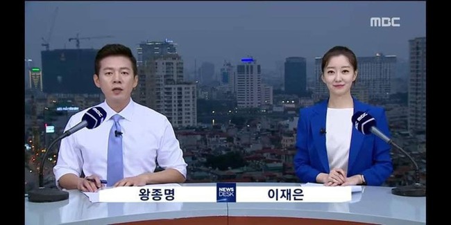 Tận dụng nóc tòa cao ốc làm trường quay, đài truyền hình Hàn Quốc khiến MXH Việt thích thú vì đưa cả một Hà Nội mờ sương lên hình - Ảnh 6.