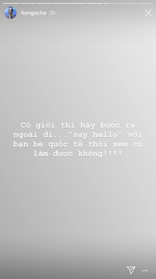 Hồ Ngọc Hà lại ban căng trên Instagram story nhưng vẫn sai chính tả - Ảnh 3.