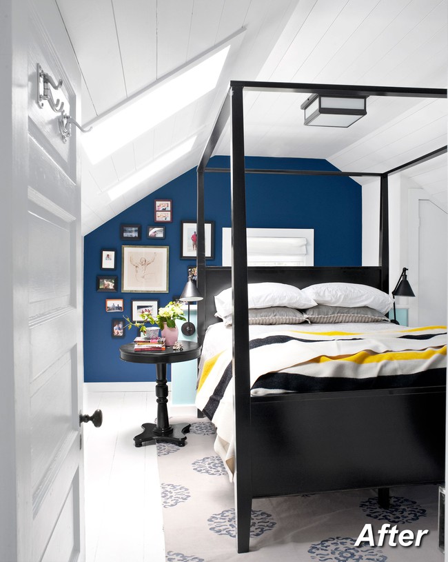 Những ý tưởng hoàn hảo để cải tạo phòng ngủ tầng áp mái - Ảnh 2.