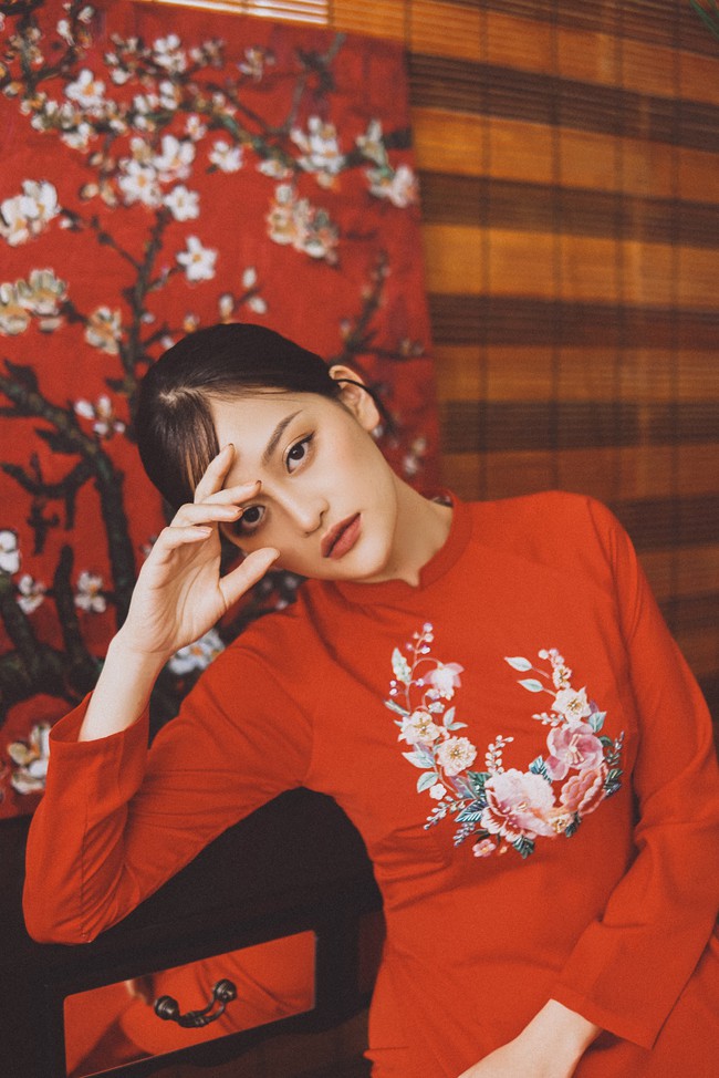 Diện áo dài dịu dàng nữ tính thế này, Thùy Anh muốn xóa danh xưng ác nữ - Ảnh 5.