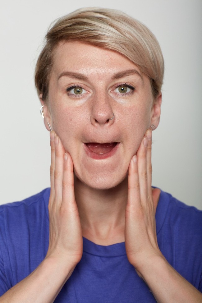 10 bài tập trên khuôn mặt có thể làm cho bạn có chiếc mũi trông duyên dáng hơn, đôi môi trông căng hơn - Ảnh 11.