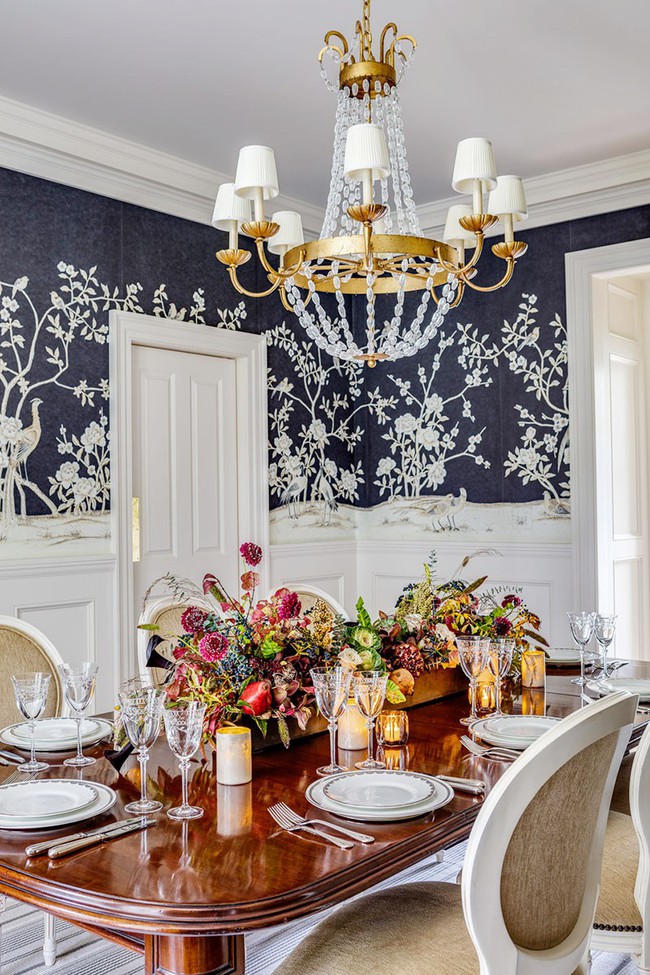 Những thiết kế phòng ăn dành riêng cho những gia đình yêu thích phong cách cổ điển - Ảnh 4.