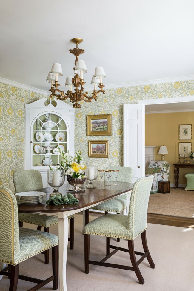 Những thiết kế phòng ăn dành riêng cho những gia đình yêu thích phong cách cổ điển - Ảnh 14.