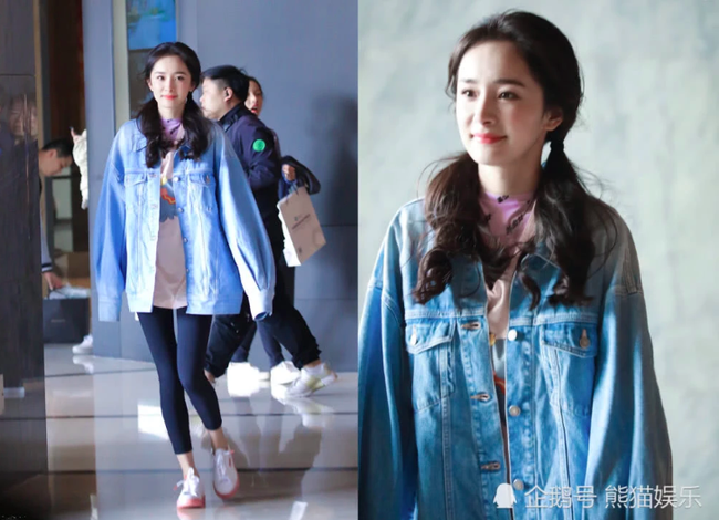 Dương Mịch xuất hiện cực kỳ trẻ trung sau tin mang thai nhưng cư d&acirc;n mạng chỉ ch&uacute; &yacute; tới v&ograve;ng 2 sau lớp &aacute;o  - Ảnh 1.