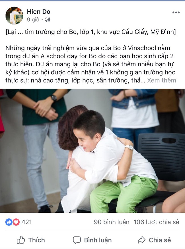 Người mẹ viết status tiếp thị về cậu con trai tự kỷ để tìm trường cho con vì: Chỉ cần nghe đến từ này là đã bị từ chối rồi - Ảnh 1.