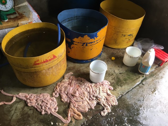 Kinh hãi hàng trăm kg nội tạng động vật hôi thối sơ chế cạnh khu vực bãi rác ở Đà Nẵng - Ảnh 1. Kinh hãi hàng trăm kg nội tạng động vật hôi thối sơ chế cạnh khu vực bãi rác ở Đà Nẵng - Ảnh 1.