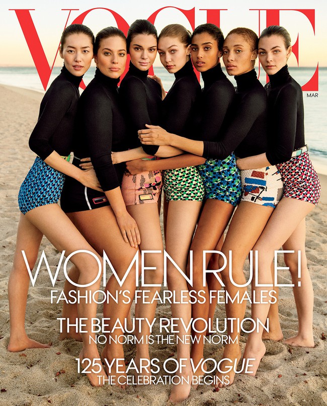 Khác với Angela Baby, Liu Wen chính là sao Hoa ngữ lên Vogue Mỹ cùng loạt mỹ nhân đình đám mà không hề bị “dìm” - Ảnh 2.