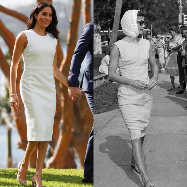 Meghan Markle: Học lỏm phong cách từ cựu Phu nhân Mỹ Jackie Kennedy nhưng học 5 bộ thì đến 4 bộ bị chê  - Ảnh 5.