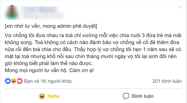 Vụ ly hôn hài hước nhất MXH: Vợ chồng ra tòa, nhưng khó chia con nên rủ nhau về đẻ thêm và cái kết bất ngờ - Ảnh 1.