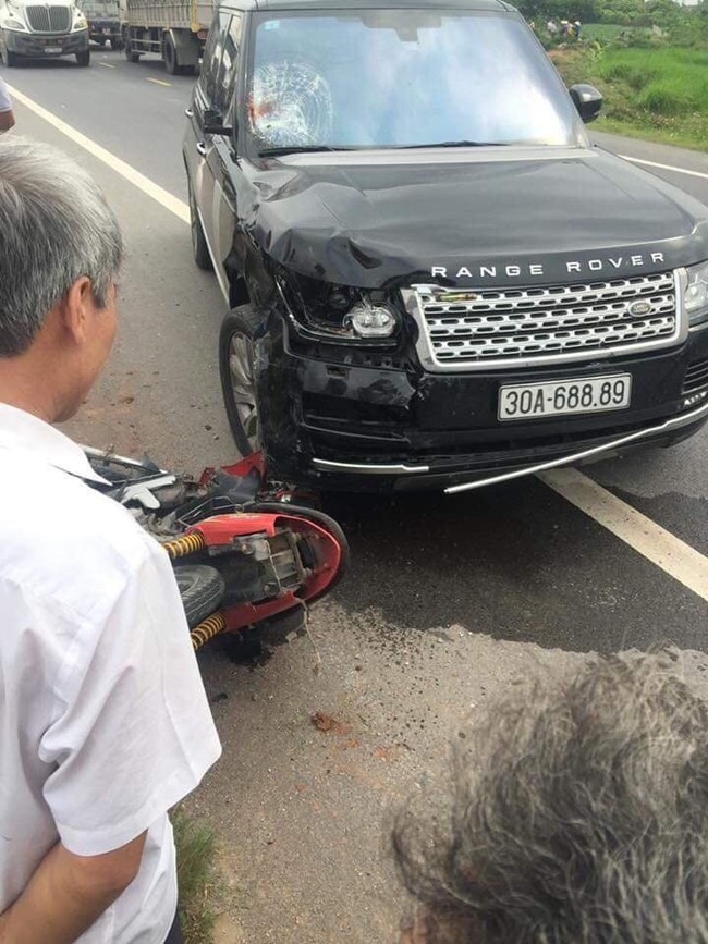 Hưng Yên: Chồng tử vong, vợ nguy kịch sau khi va chạm với xe Range Rover  - Ảnh 2.