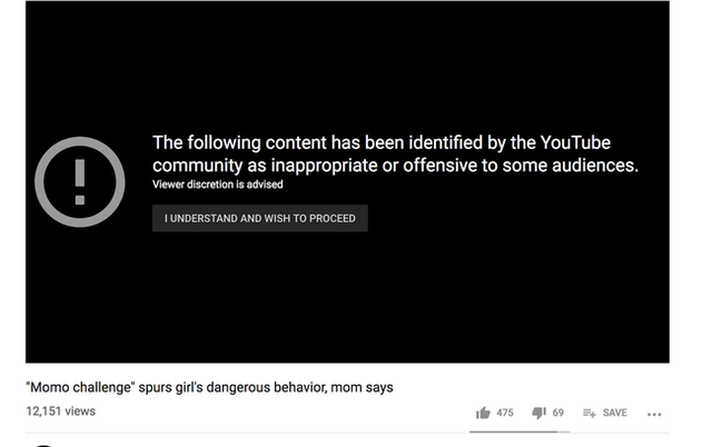 YouTube chặn quảng cáo trên các video liên quan đến yêu quái Momo, tái khẳng định: Momo là trò bịp - Ảnh 1.