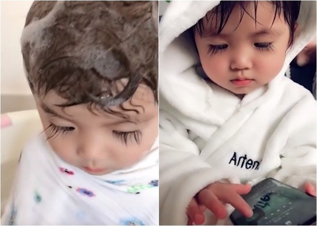 Bé gái 2 tuổi sở hữu hàng lông mi “cực phẩm” gây sốt MXH, dân mạng nhìn vào chỉ biết thốt lên: “Tấm rèm che cửa sổ tâm hồn tuyệt vời” - Ảnh 3. Bé gái 2 tuổi sở hữu hàng lông mi “cực phẩm” gây sốt MXH, dân mạng nhìn vào chỉ biết thốt lên: “Tấm rèm che cửa sổ tâm hồn tuyệt vời” - Ảnh 3.