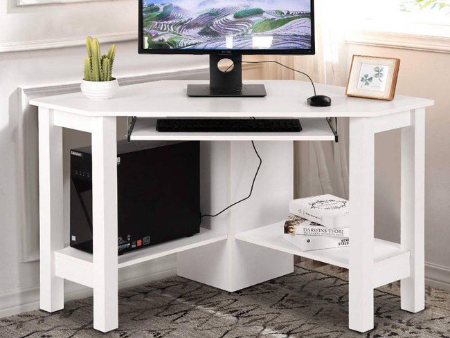 10 bàn làm việc xinh xắn biến góc phòng thành văn phòng nhỏ ngay tại nhà - Ảnh 8. 10 bàn làm việc xinh xắn biến góc phòng thành văn phòng nhỏ ngay tại nhà - Ảnh 8.