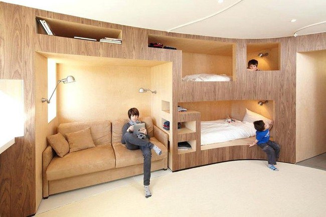 Thiết kế giường tầng đa năng: Món đồ tuyệt vời giúp bạn tiết kiệm không gian phòng ngủ phù hợp cho cả người lớn và trẻ nhỏ - Ảnh 3.