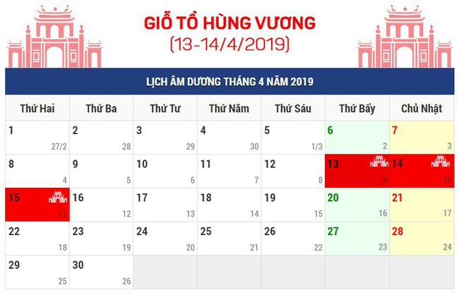 Giỗ tổ Hùng Vương và lễ 30/4 - 1/5, học sinh TP.HCM chỉ được nghỉ 6 ngày so với lịch nghỉ 8 ngày từ trước - Ảnh 2.