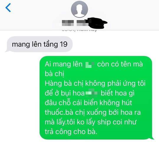 Giao hàng tới chân chung cư bị khách ra lệnh mang lên tầng 19, gặp ngay chàng shipper có phản ứng cực gắt - Ảnh 1.