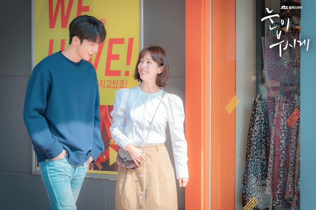 Chênh lệch chiều cao giữa Han Ji Min và Nam Joo Hyuk trong hậu trường phim mới tiếp tục gây chú ý - Ảnh 3.